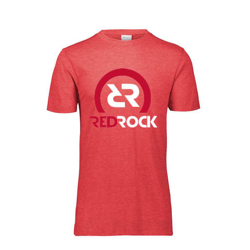 [FTSCUBRD-AS-LOGO1] Decker Men's Tri-Blend T-Shirt - Short Sleeve (Adult S, Red, Logo 1)