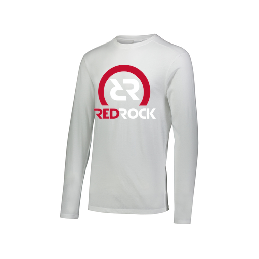 [FTLCUBWH-AXS-LOGO1] Decker Men's Tri-Blend T-Shirt - Long Sleeve (Adult XS, White, Logo 1)