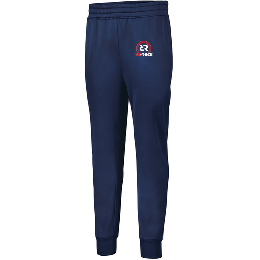 [5566.065.XS-LOGO1] Men's PERFORMANCE FLEECE JOGGER (Adult XS, Navy, Logo 1)