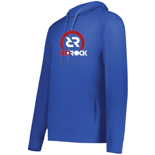 [222598.060.S-LOGO1] Men's Ventura Thin Knit Hoodie (Adult S, Royal, Logo 1)