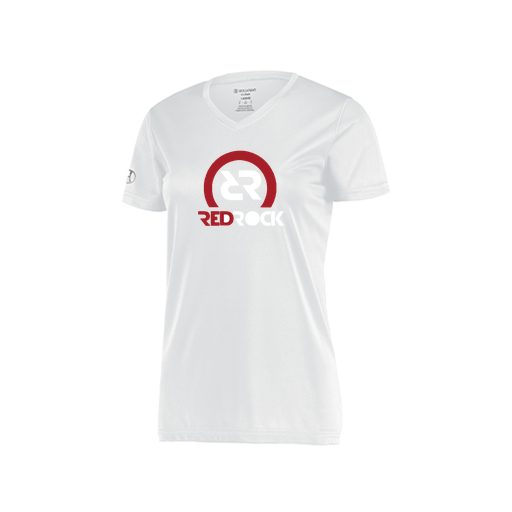 [222820.005.S-LOGO1] Ladies Movement Dri Fit Shirt (Female Adult S, White, Logo 1)