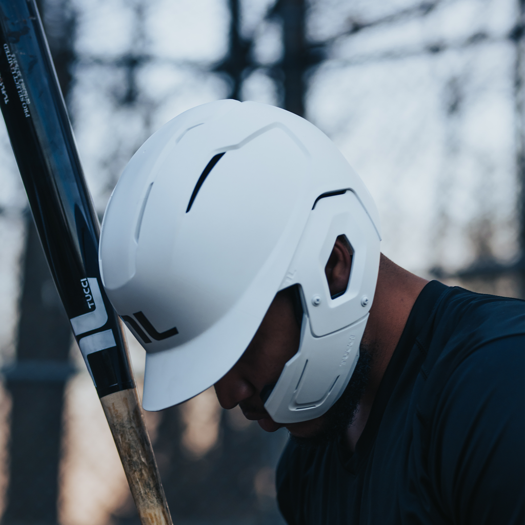 Potenza Batting Helmet with Jaw Flap