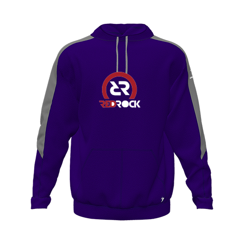 [CUS-DFW-HOOD-FLC-LSL-PUR-YXS-LOGO1] Hoodie (Youth XS, Purple, Logo 1)