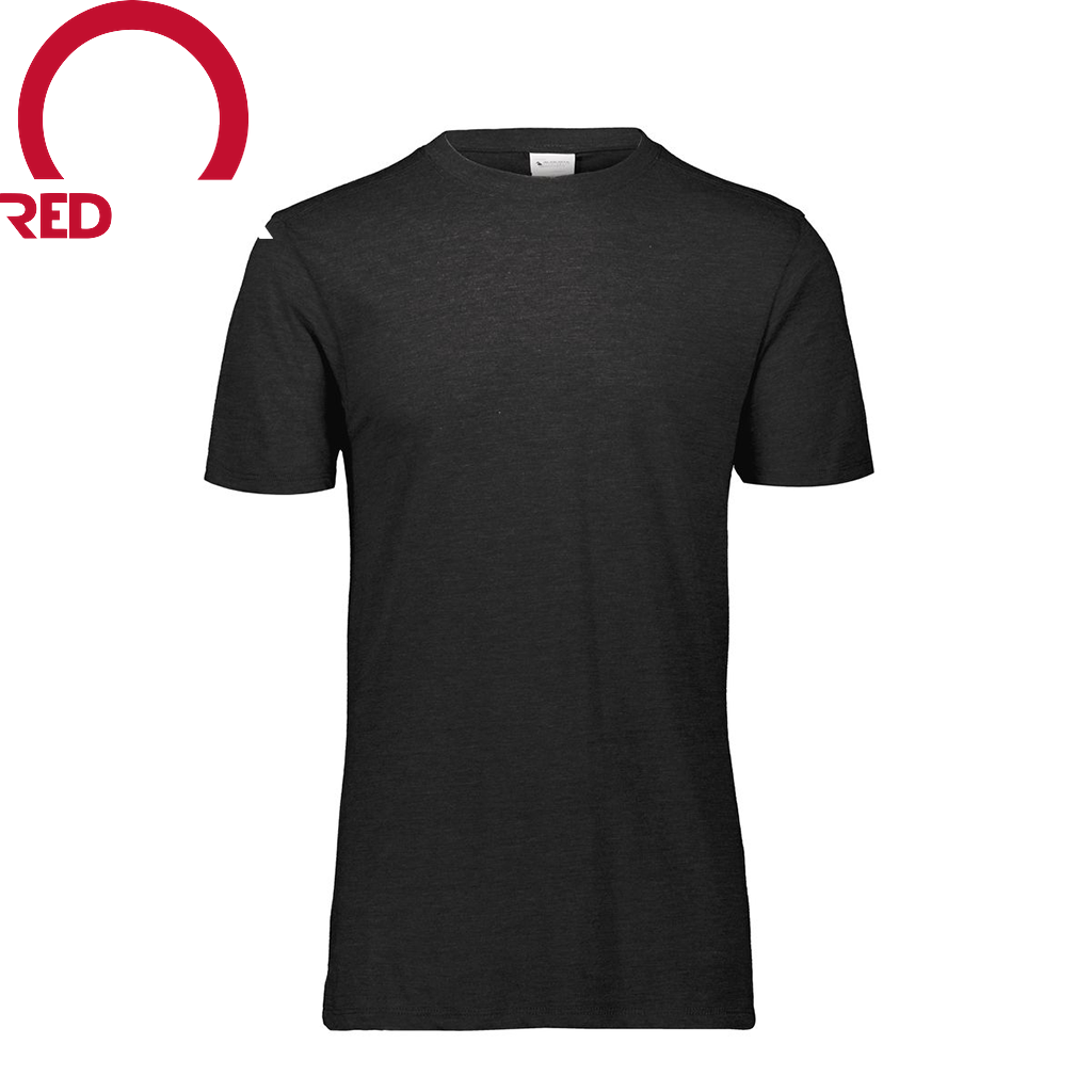 [FTSCUBBK-AL-LOGO1] Decker Men's Tri-Blend T-Shirt - Short Sleeve (Adult L, Black, Logo 1)