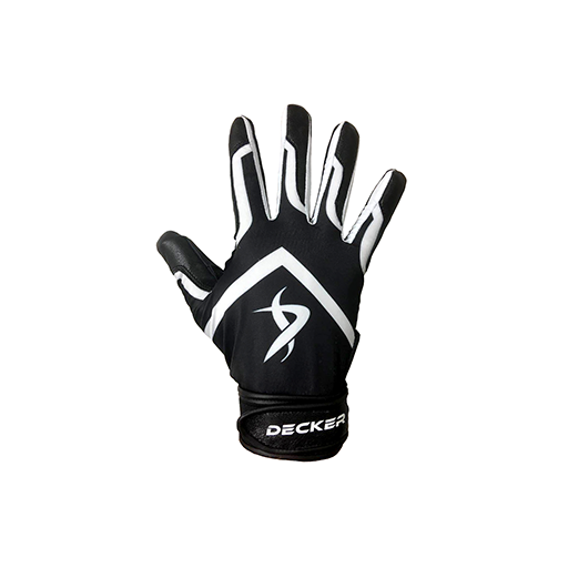 [DGR-BATG-PER-BKP-YXS] Edge Batting Gloves (Youth XS, Palm Black)