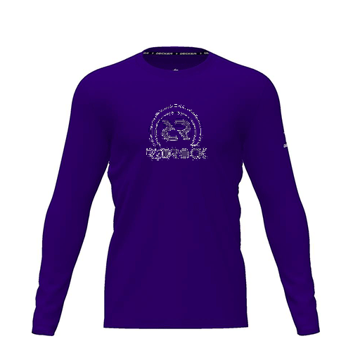 [FTLCDFPP-YXS-LOGO1] Dri Fit Performance T-Shirt (Youth XS, Purple, Logo 1, Long Sleeve)