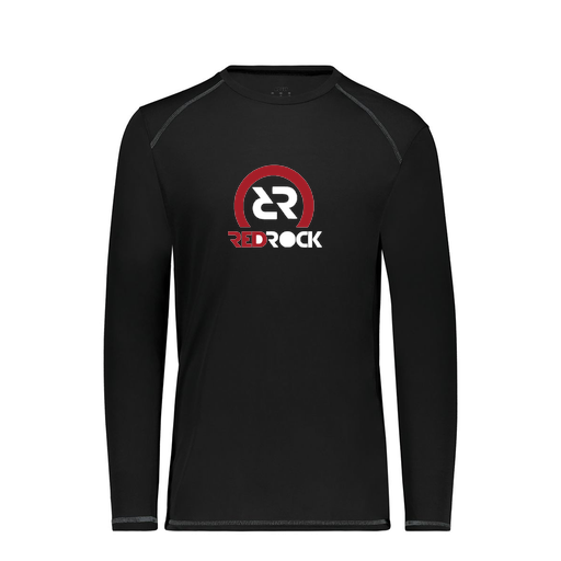 [6845.080.S-LOGO1] Men's SoftTouch Long Sleeve (Adult S, Black, Logo 1)