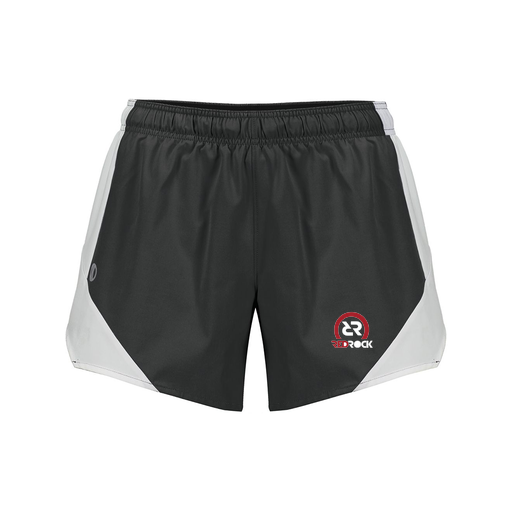 [229489.420.S-LOGO1] Girls Olympus Shorts (Female Youth S, Black, Logo 1)