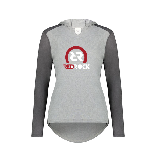 [6902.30V.XS-LOGO1] Ladies Vintage Hoodie (Female Adult XS, Gray, Logo 1)
