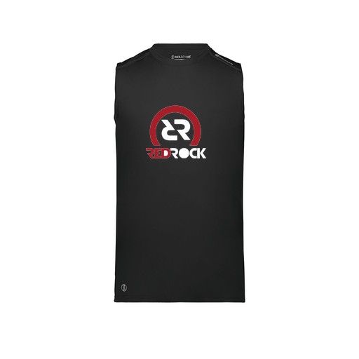 [222593.080.S-LOGO1] Men's CoolDry TankTop (Adult S, Black, Logo 1)