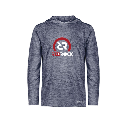 [FOLHCGNV-AS-LOGO1] Decker Men's Charge Hoodie (Adult S, Navy, Logo 1)