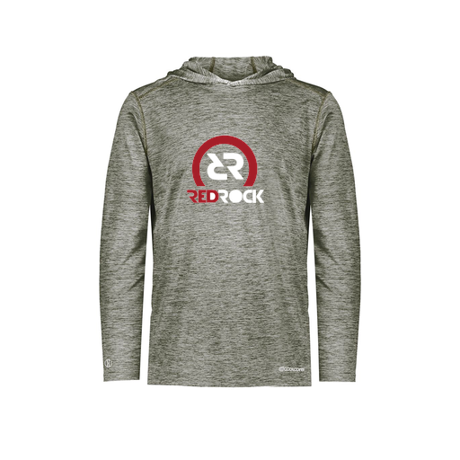 [FOLHCGGY-AS-LOGO1] Men's Charge Hoodie (Adult S, Gray, Logo 1)