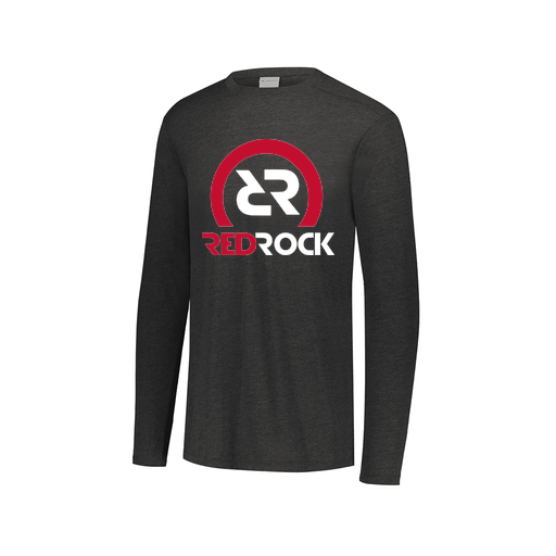 [FTLCUBBK-AXS-LOGO1] Decker Men's Tri-Blend T-Shirt - Long Sleeve (Adult XS, Black, Logo 1)